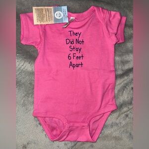Pink baby onesie size 18 months